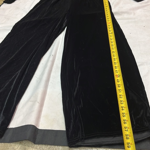 NWOT Velvet Jumpsuit - Picture 6 of 8